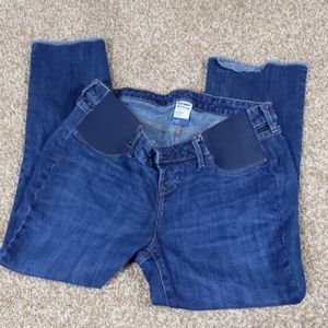 Maternity jeans dark wash size 14